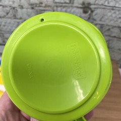 Fisher Price Brilliant Basics Stack and Nest Pots and Pans Yellow Green Blue