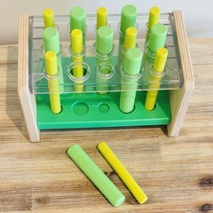 Lovevery Wooden Posting Stand 3D Puzzle The Companion Play Kit Months 22, 23, 24