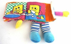 1997 Learn & Play Inc Plush Childrens Book Toy Polyester Fibers PA6664 07701 12″