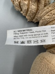 Infantino Go Gaga Brown Monkey Teether Plush Baby Stuffed Animal Toy