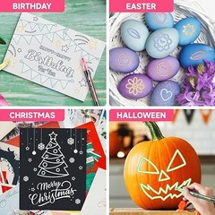 Yangmei Outline Glitter Markers, Teen Girl Gifts Trendy Stuff, Art 12 Colors