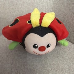Count & Hug Bug Ladybug Plush Learning Toy Crinkle wings Musical Sound by VTech
