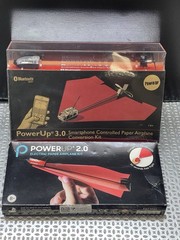 PowerUp 2.0 + 3.0 Smartphone Controlled Paper Airplane Conversion Kits New