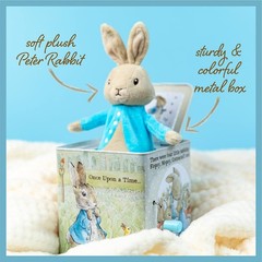 Peter Rabbit Jack-in-The-Box Toy, Multicolor, Standard Size for Kids