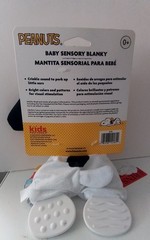 Peanuts Snoopy 12.5″ Inch Sensory Crinkle Blanky & Teether Feet Activity Toy