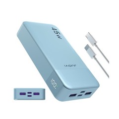 JUOVI Power Bank, 20000mAh 45W Portable Charger, PD3.0 QC4.0 Fa… Fast USA SHIP