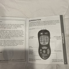 V-Tech Click And Count Remote Works, With Manual