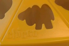 Vintage Chicco Peek-A-Babe Peekaboo Gazoobo Zoo House Shape Sorter Toy