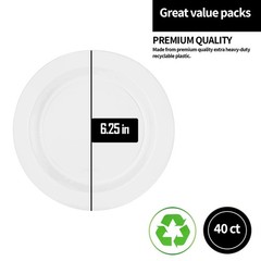 Lillian Tablesettings Premium Quality Heavyweight Plastic Plates China Like. …