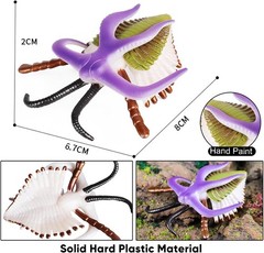 5PCS Prehistoric Sea Creatures Toys, Ancient Cambrian Ocean Animal Figurines