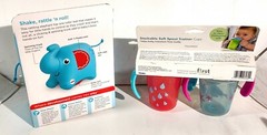 Fisher Price Roller Elephant Shake Rattle n’ roll baby fine gross motor