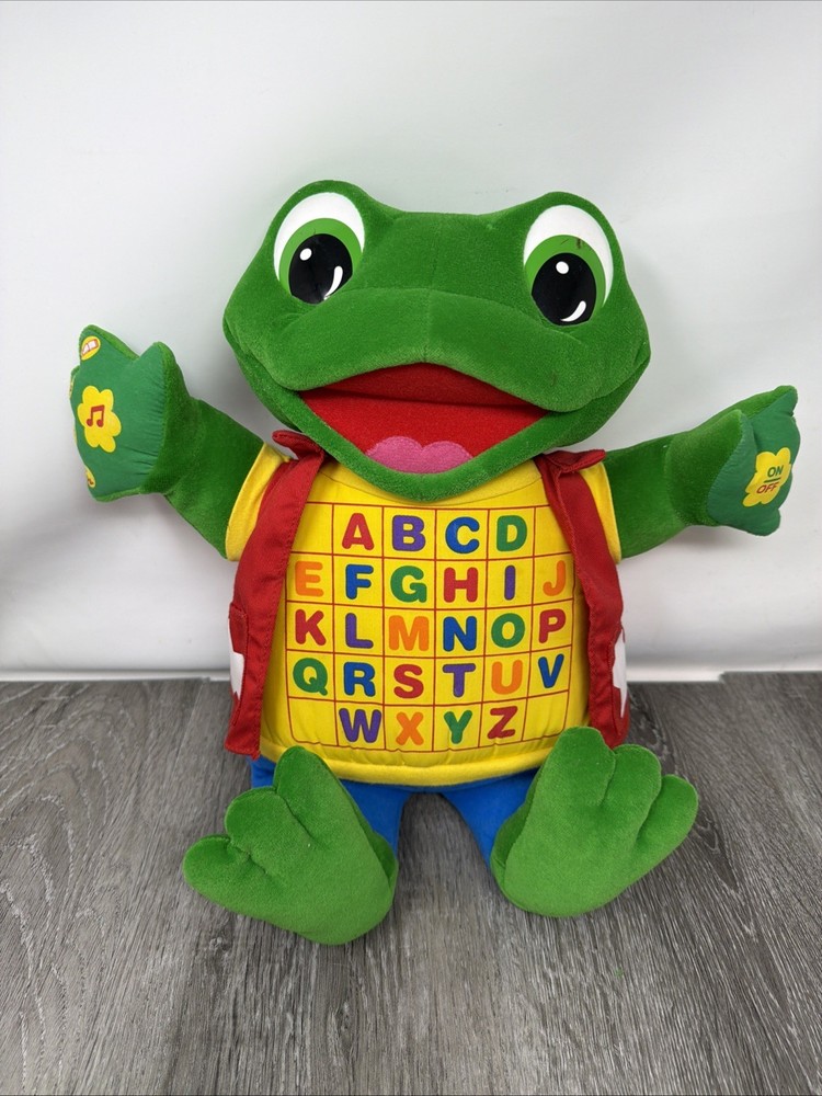Leapfrog Baby Tad Little Leap Read And Sing Interactive Learning Frog 18″ Plush