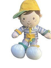 Linzy Soft Activity Learning Boy Doll Sensory Plush Buckle Zipper Lacing Toy