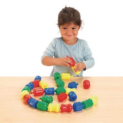 Early STEM Toy, Connecting, Fun, Linking, Pop Beads for Toddlers, Snap Lock B…