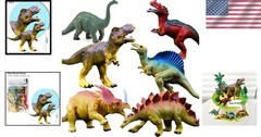 Durable 6-Inch Dinosaur Action Figures – Perfect Gift for Creative Kids