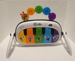 Baby Einstein Kickin Tunes Activity Mat Tummy Time Piano With Legs Stand- WORKS