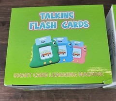Toddler Toys Talking Flash Cards, Smart Card Learning Machine – Lot Of 2 – NEW