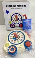 Interactive Baby Learning Machine Multiple Cognition Toy For Kids 18M+