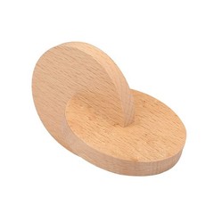 JE JOUE Montessori Materials Wooden Interlocking 1 Count (Pack of 1), Brown