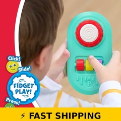 Playskool Flip & Fun Sensory Board Toy for Toddlers, 4-Piece Set