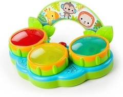 Safari Beats Educational Musical Drum Toy – Engaging Lights & Tunes 3 +