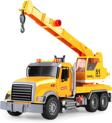 Dwi Dowellin Toys for 3 Years Old Boys Girls Kids,Construction Toy Crane Truck w