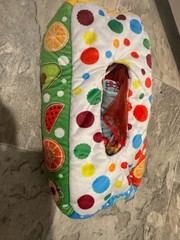 Toddler Sensory Tissue Box Toy with Pull-out Scarves