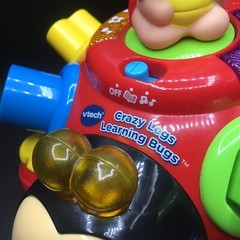 Vtech Crazy Legs Learning LadyBug Educational Toy Singing Talking Lights Works!