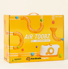 Fat Brain Toys The Original Air Toobz, Air-Powered STEM Building Toys for Kids