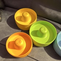 Green Toys Stacking Cups Multicolor Developmental Toy for Babies, 6 Months+