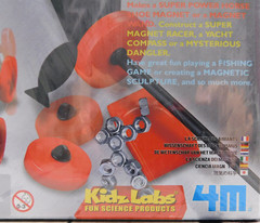 Kidz Labs 4M Magnet Science Building Kit Homeschool Learning Toysmith NEW SEALED