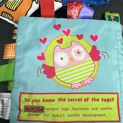 Soft Fabric Book 3pc Lot Taggies Oodles Of Fun Jungle Tails Soft Play My First