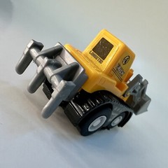 Mini Pull Back Toys Construction Excavator, Bulldozer, Truck & Police Car