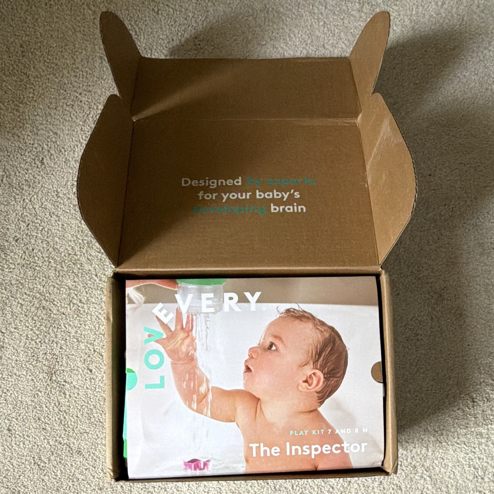 Lovevery The Inspector Play Kit 7-8 Months Learning Toys Sensory Motor Skills