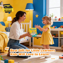 Learning Toys for Kids Ages 3-5, Educational Quiz Game with 800 Q&A Questions, M