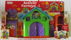 Fun Time Activity Farmyard with Carrying Handle. New.