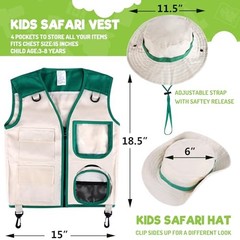 Kids Explorer Kit & Bug Catching Kit, 16 Pcs 11 Pcs Outdoor Exploration Kit