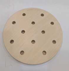 LOVEVERY Replacement Wooden Stacking Pegboard *Board Only* Adventurer Play Kit