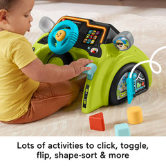 Fisher-Price Laugh & Learn Sit & Steer Driver Learning Toy Baby Toy Ages 6-36M