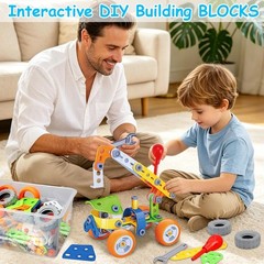 Creative 10-in-1 Educational Building Activities for Kids Ages 4-8 – 167 Parts