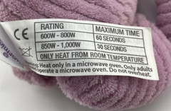lot of 3 Baby Toys 6 to 18 Months Girls Soft Doll Plush Bunny Purple Warmies