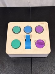 LOVEVERY Thinker Play Kit SENSORY SWITCHBOARD Toddler TOY
