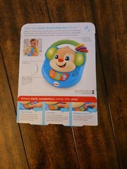 Fisher-Price Laugh & Learn Sing & Learn Music Player Pretend Radio Toy 6-36M NEW