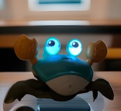 Dancing Crawling Crab Toy, Engaging Baby Playtime Fun Obstacle Avoidance Sensors