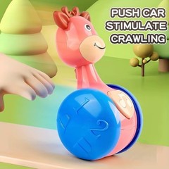 Roly Poly Baby Toys 6 to 12 Months, Tumbler Wobbler Toys for Infant Boy Girl*