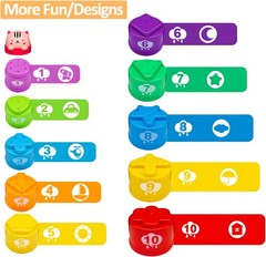 Montessori Stacking Cups Baby Learning Bath Toy for Toddlers