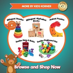 Deluxe Counting & Sorting Bears Game Set – Montessori Fine Motor Learning Jum…