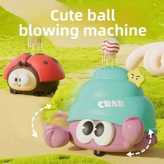 Funny Ladybug Floating Ball Cute Crab Whale Floating Ball Electric Toys Early