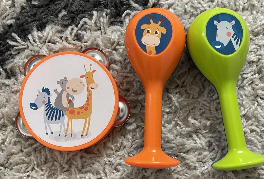 Safari Themed Baby Musical Instrument Early Childhood 18 Months -3 Years