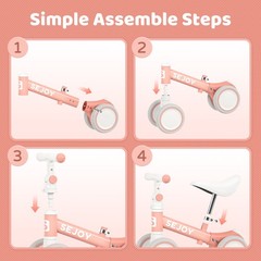 SEJOY Baby Balance Bike Toys 1-2 Years Old Boy Girl Toddler Gifts Walker Toddler